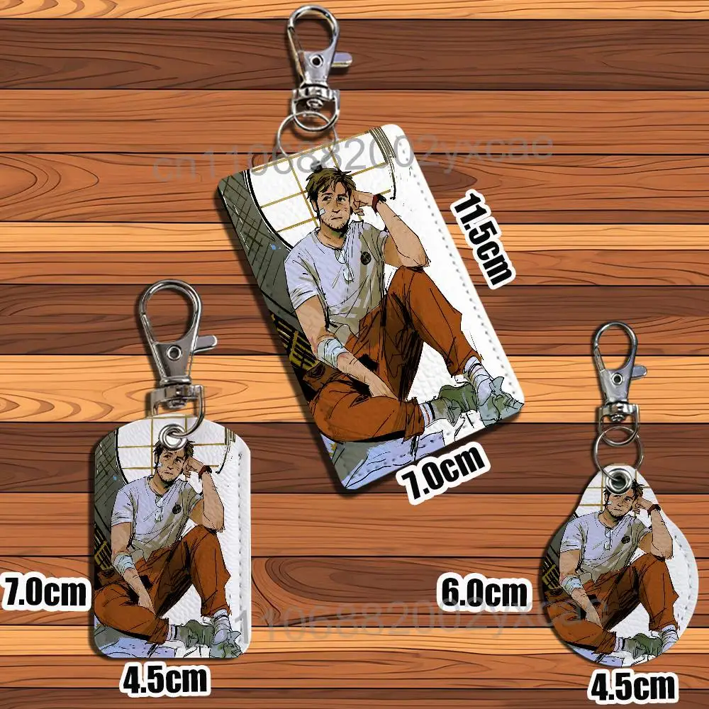 Nice Guys Ryland Grace Ryan Gosling Keychain Holder Suitable For Subway Bank Card Bus Card Case Badge Holder Wallet Card view 5