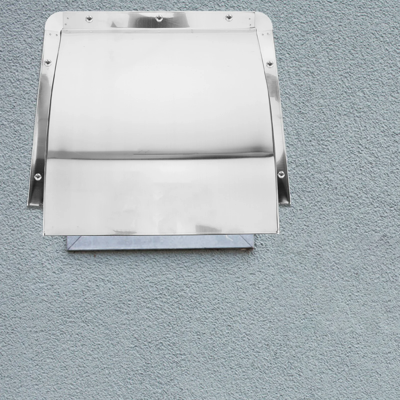 غطاء غطاء عادم معدني بفتحة تهوية عادم من الفولاذ المقاوم للصدأ بمظهر كلاسيكي مضاد للتشوه لغطاء فتحة تهوية من الفولاذ المقاوم للصدأ في الهواء الطلق للمطبخ #1