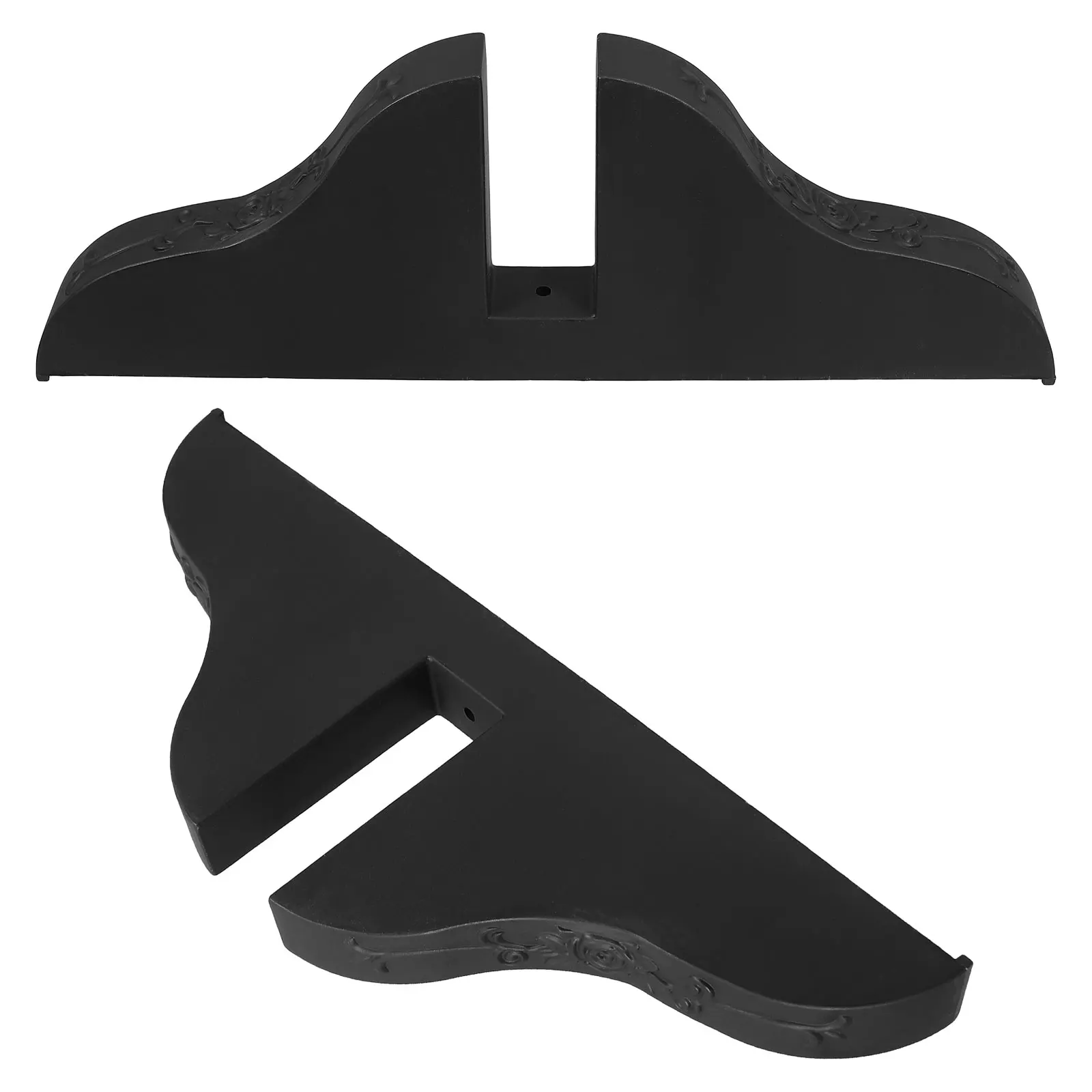 2pcs Screen Partition Bracket Holder Shelves Room Divider Base Folding Stand Pvc Support Privacy Screen Base Panel Stable