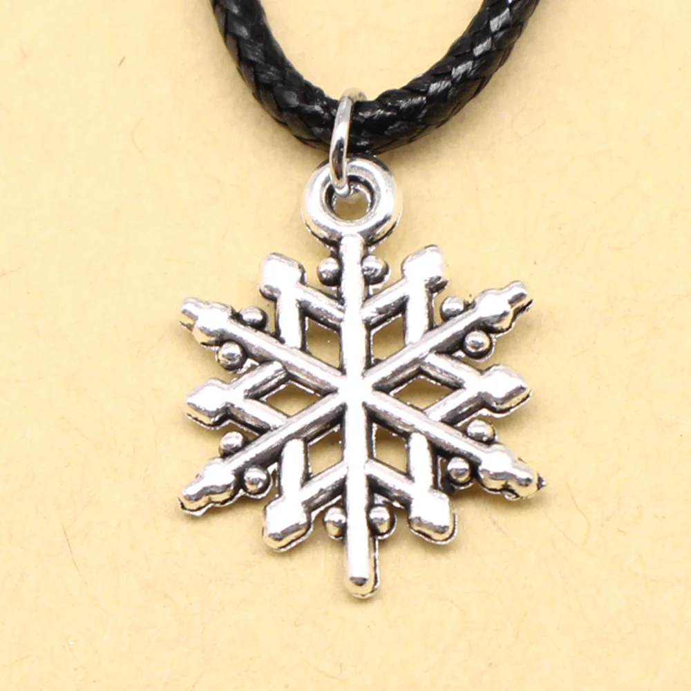 1 Piece Snowflake Choker Neck Body Jewelry 15x19mm