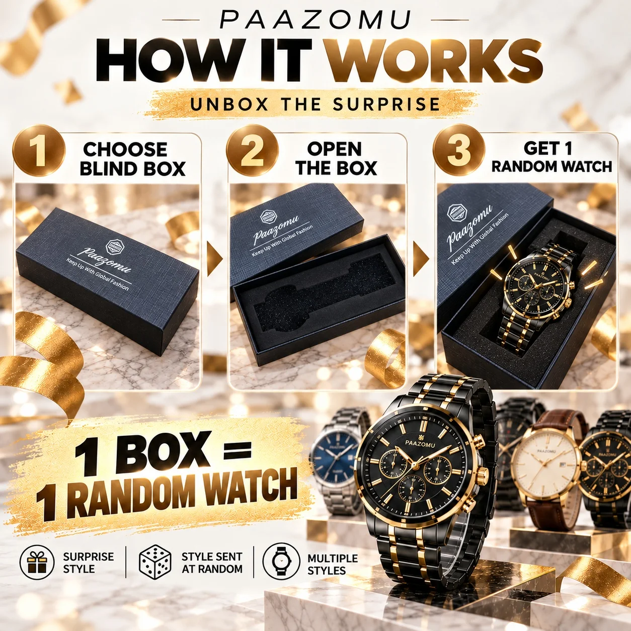 2026 New Men's Quartz Watch My - đánh giá và giá Watch Display Box