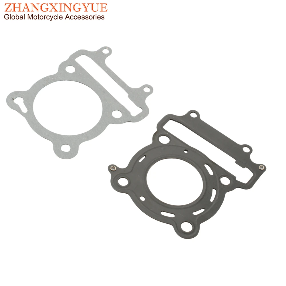 Scooter Cylinder Gasket Set Top End For SYM Jet X 125 Fiddle 4 Jet14 Symphony ST 125cc 12391-MA1-000 12251MA1000 12191-MA2-000