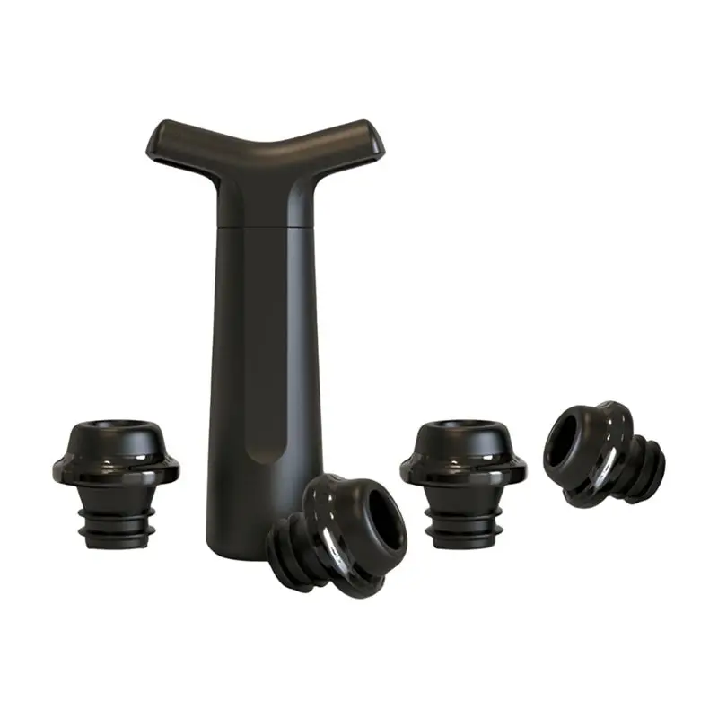 

AEE4-Wine Preservation Vacuum Pump With Stopper, Wine Stopper, Reusable Bottle Stopper, Keep Wine Fresh