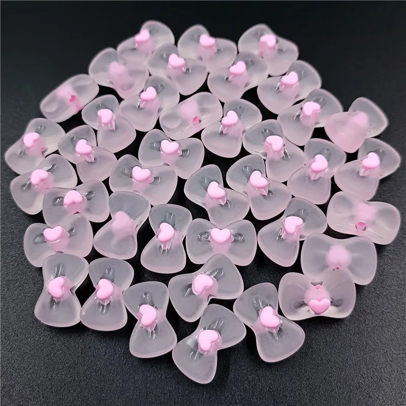 Perles en Acrylique Transparentes en Forme de Nministériels d Givré, 10 Pièces, 10x16mm, DIY, pour Bijoux, Accessoires de Direction