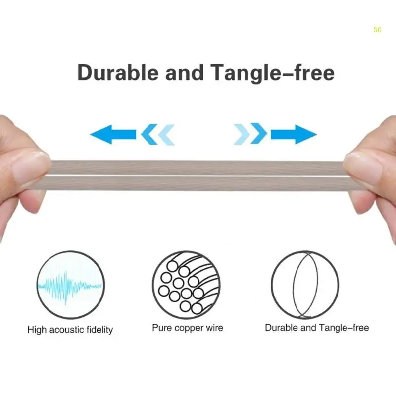 교체용 헤드폰 라인 MDR-1A MDR-1ABT Dropshipping용 내구성 있는 오디오 케이블 코드