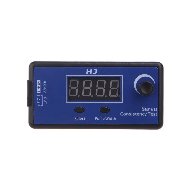 

Hj Digital Analog Servo Tester Aircraft Model Motor Electric Adjustable Accelerator Speed Control Controller