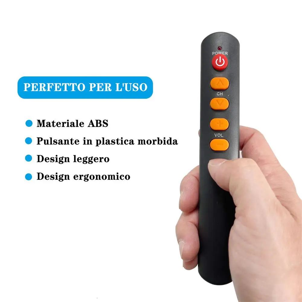 Smart Remote Strip adaptasi Universal kualitas luar biasa merasa penampilan yang bagus Indah produk rumah tangga Tv pena Jarak Jauh Hitam