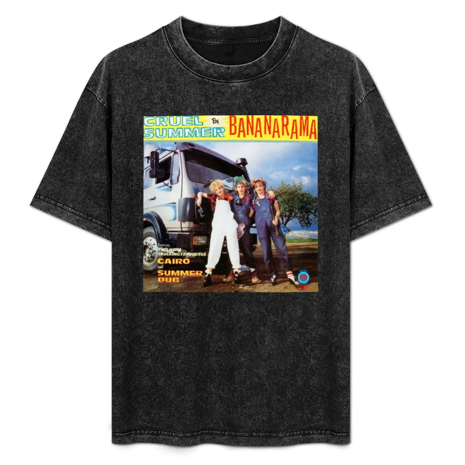 Cruel Summer Bananarama Retro80s Music Band T-Shirt Casual Daily Graphic Tee