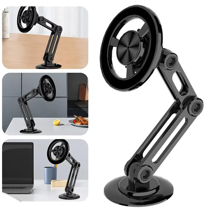 

Universal 360° Rotate Stand Magnetic Cellphone Holder Car Mobile Phone Mount Car GPS Navigation Bracket For iPhone Xiaomi Huawei