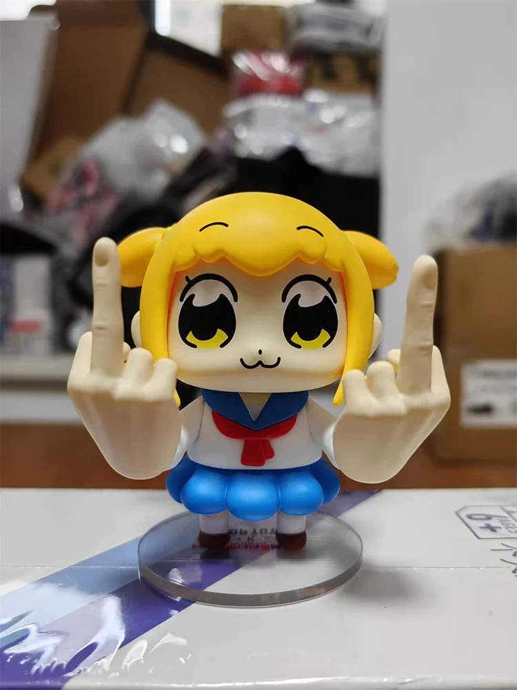 Pop Team Epic Anime Figure Popuko Pipimi Life Experience Series Blind Box Figure Toys Cute Toy Ornament Birthday Gifts