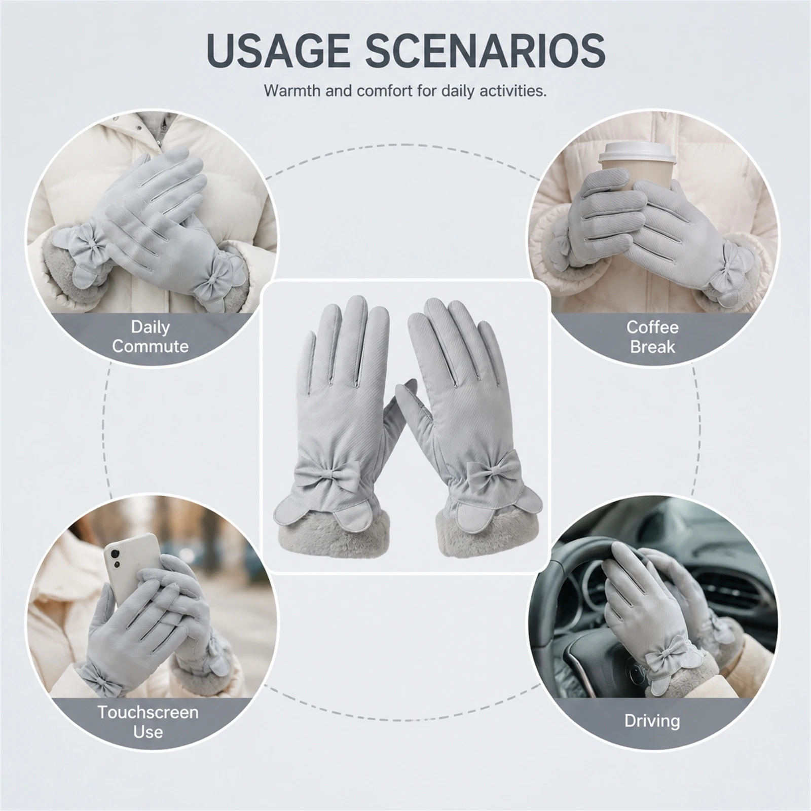 Nylon Cycling Gloves for Winte - Winter Cycling Commute Gear recension och pris