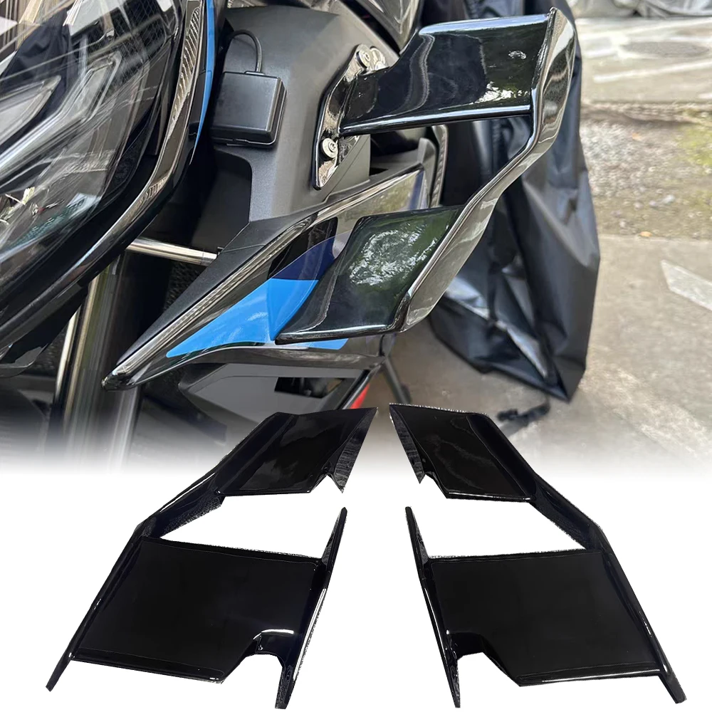 Winglet sepeda motor, sayap samping depan aerodinamis Spoiler Fairing untuk BMW S1000R M1000R 2021 2022 2023 2024 S1000 R Aksesori baru