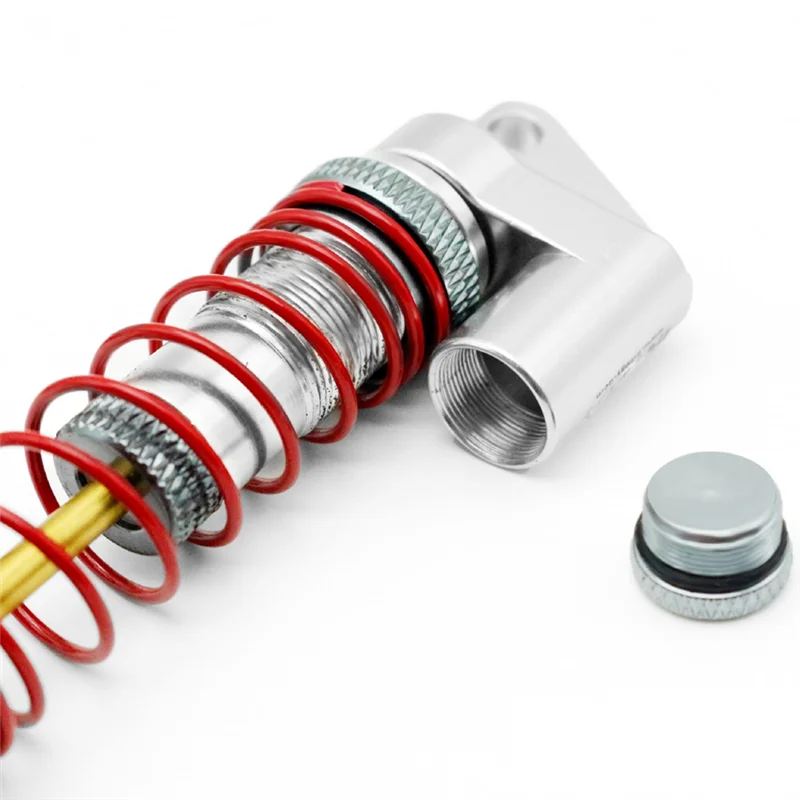 

Dependable-1 Pair 1/10Rc Climbing Car Shock Absorbers Shock Absorbers With Spare Spring A 90Mm Hole Spacing, Suitable For TRX4 S