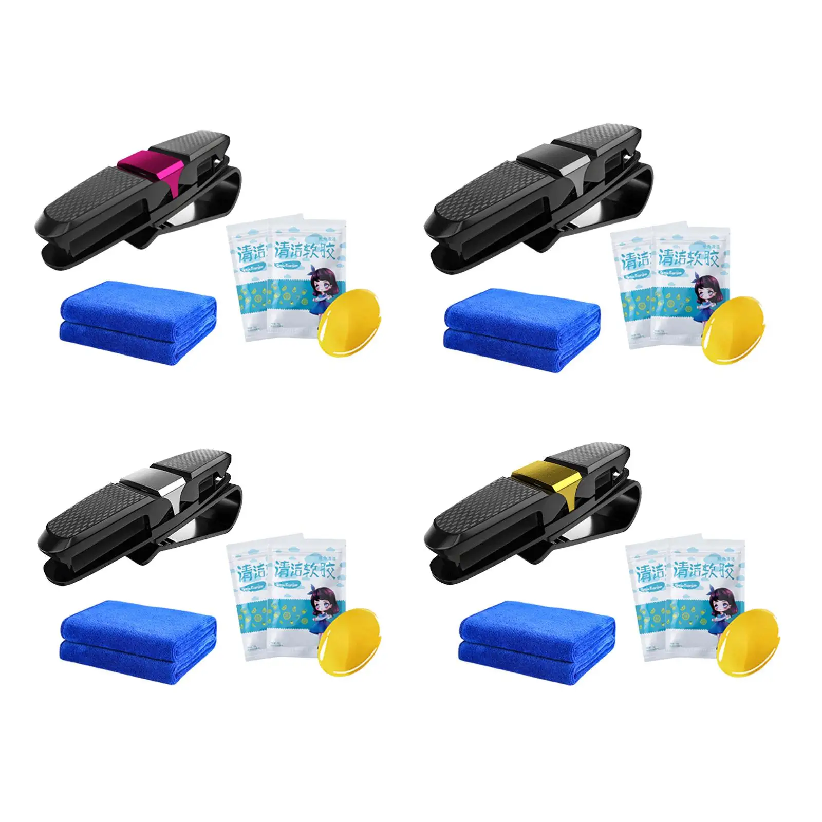 

Car Visor Clip Stand Car Glasses Holder Universal for Cars Trucks Interior