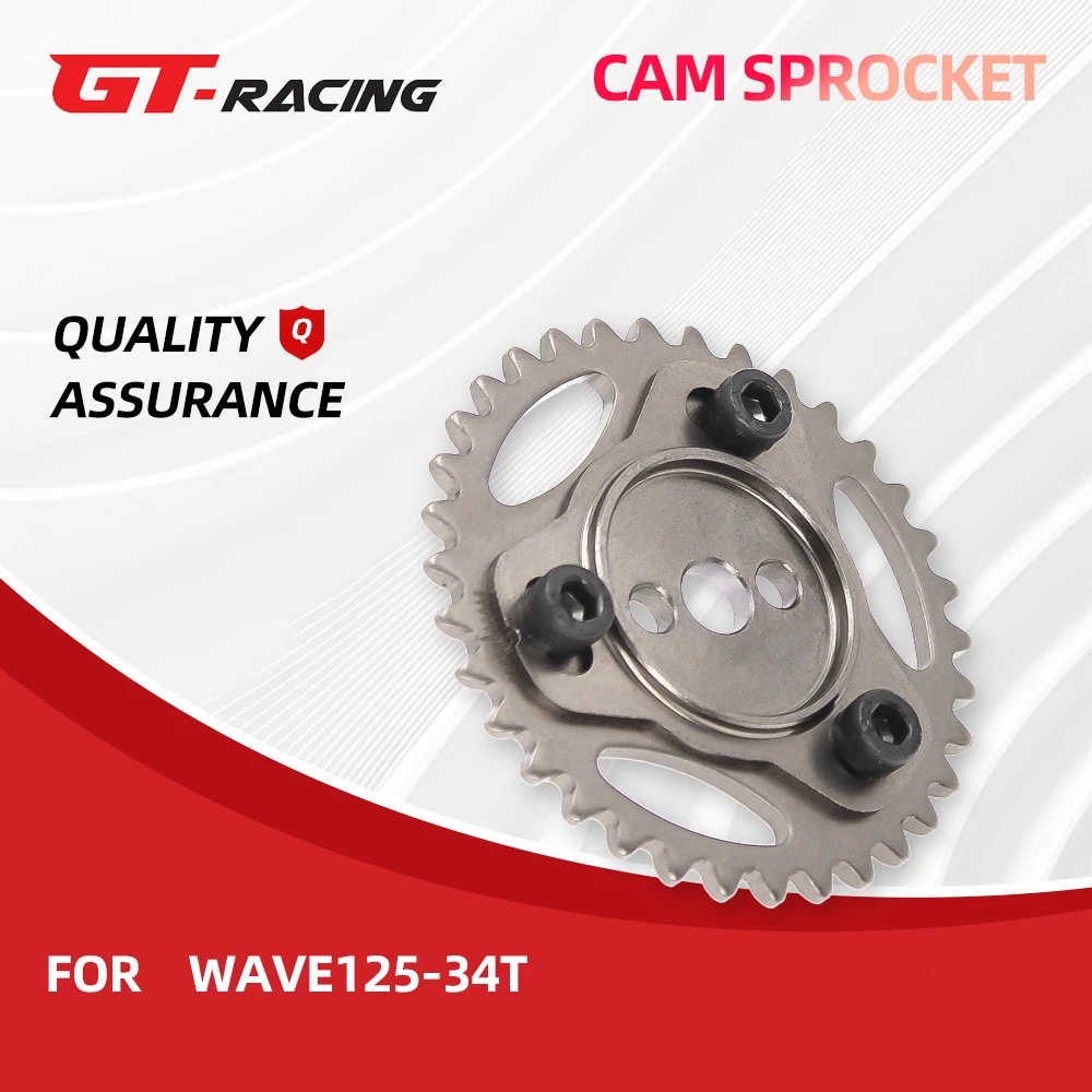 CAM Sprocket WAVE125 Wave 125 W125 RACING 34T Motorcycles Modified For HONDA OEM TIMING GEAR CAM Sprocket