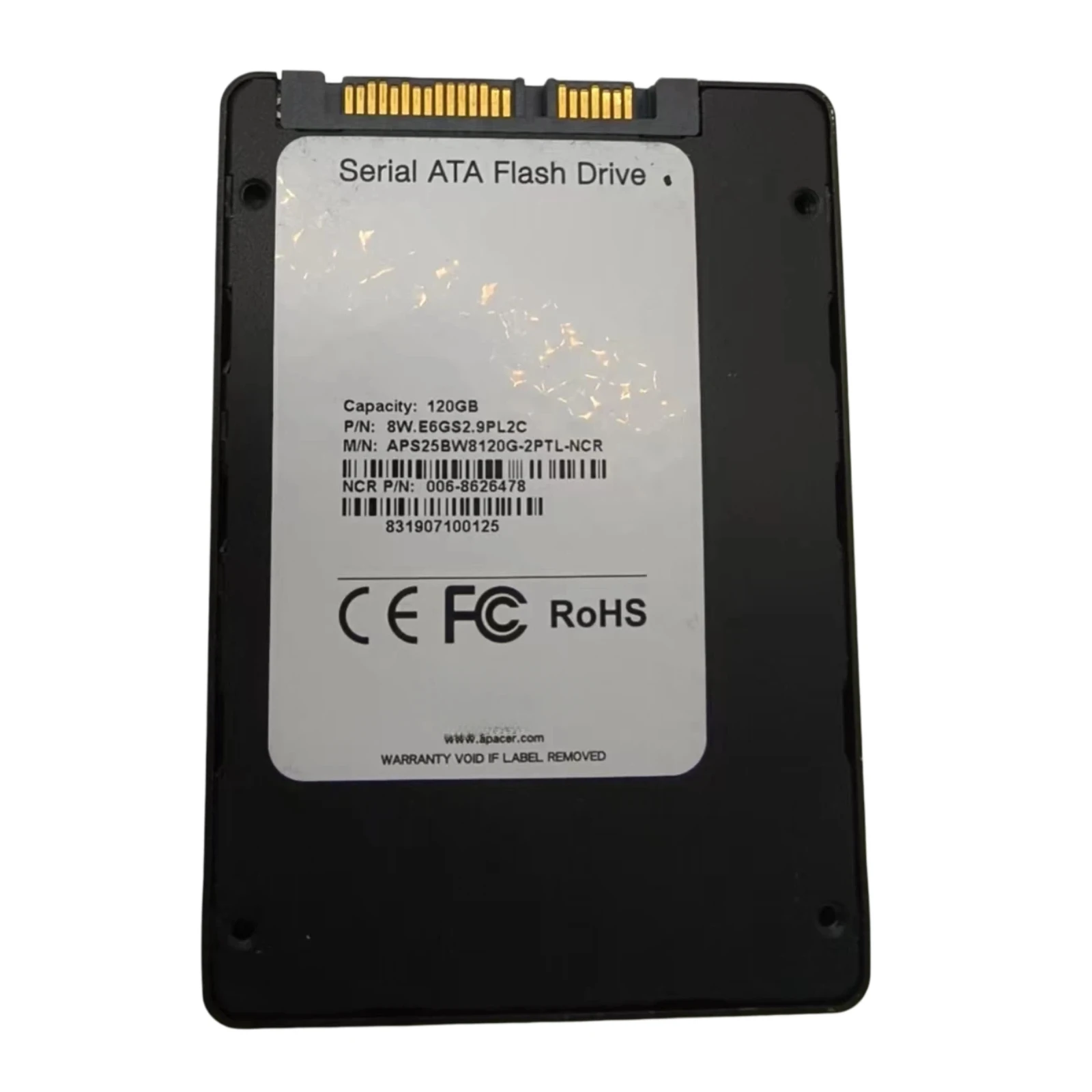 120GB 8W.E6GS2.9PL2C SSD Solid State Drive Fits For Apacer APS25BW8120G-2PTL-NCR - view 2