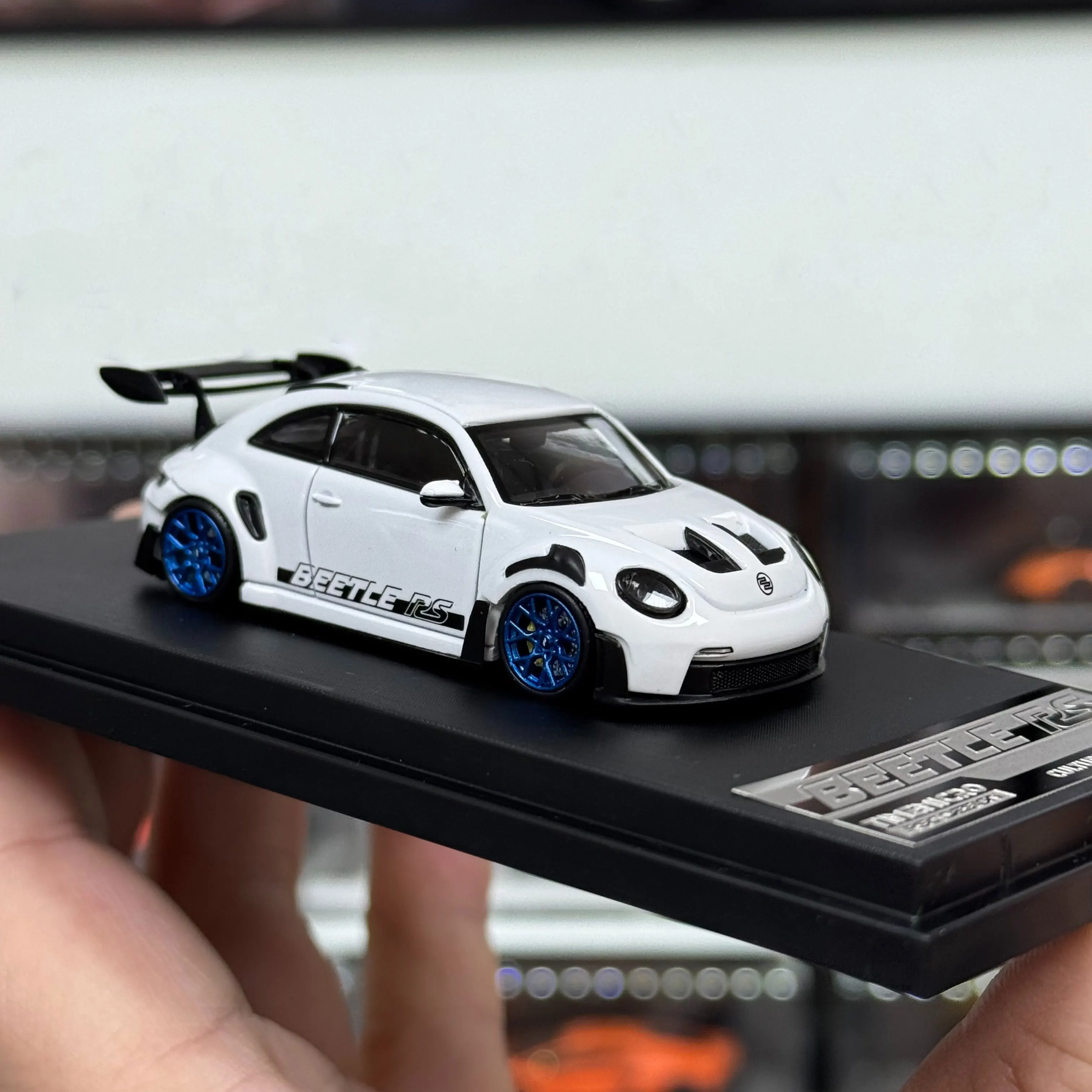 Tm timemicro x psc design 1:64 porsche beetle modelo de carro de liga fundida simulação de precisão de alto detalhe colecionável presente perfeito
