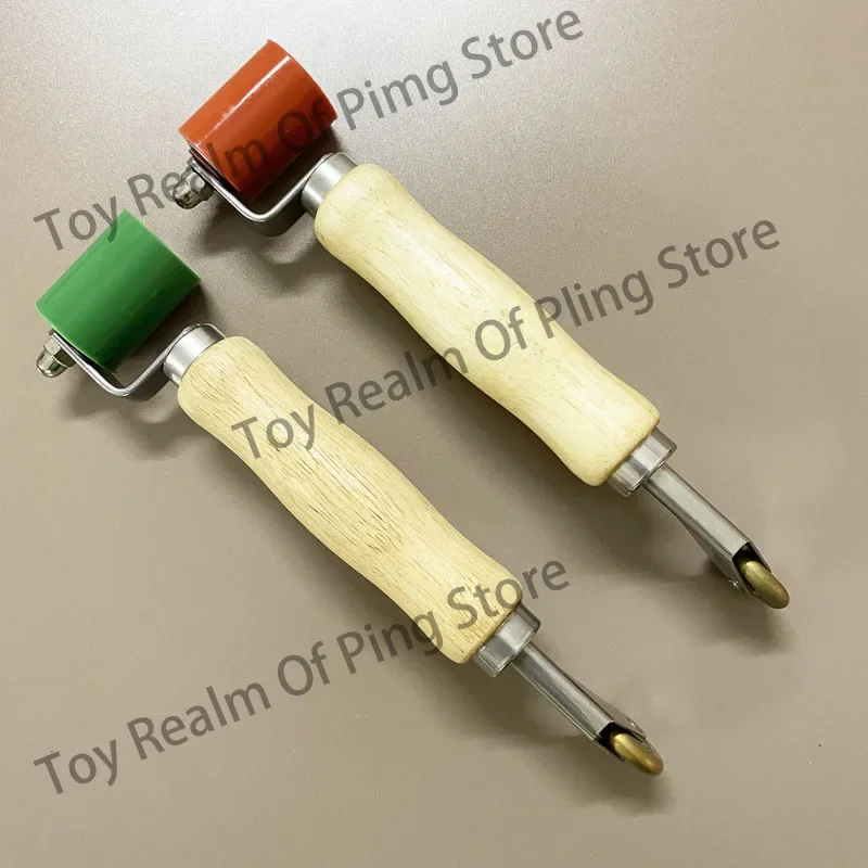 

Manual Double-Ended 40mm Silicone Roller PVC Sports Flooring Tools Waterproof Membrane Material Edge Welding 30mm Steel