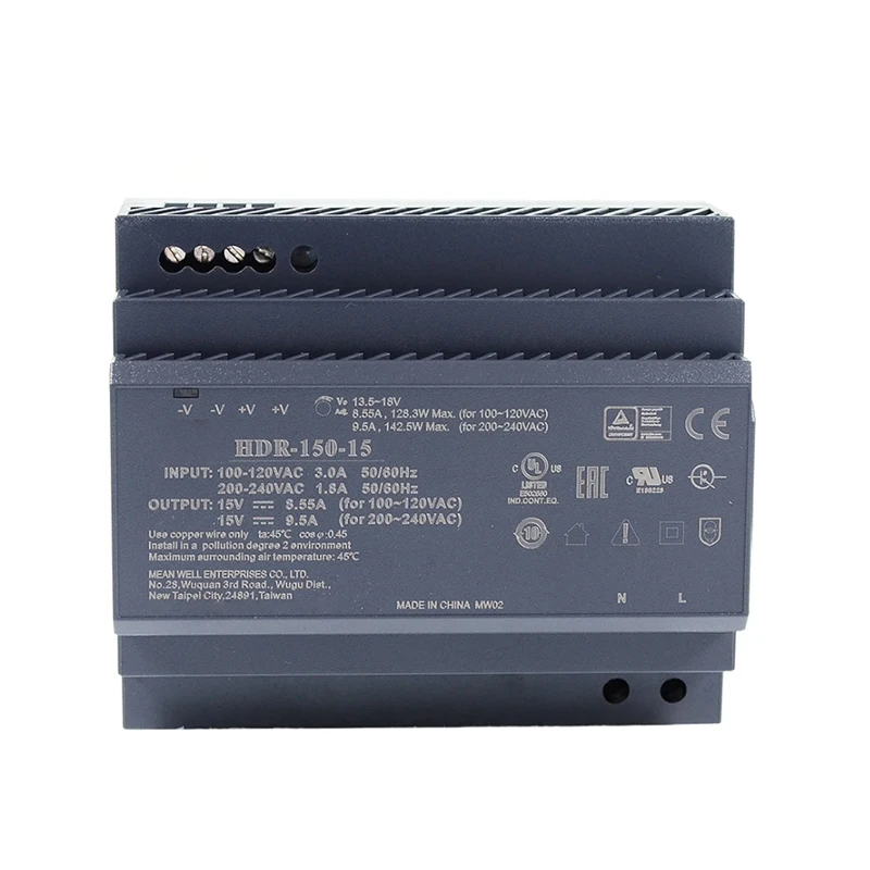 

Продукты Spot Stock HDR-150-15 Импульсный источник питания на рейке Совершенно новый оригинальный технический поддерживающий контроллер Plc