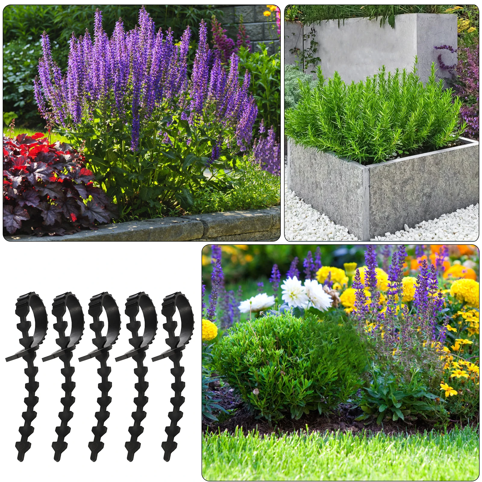 5 قطعة العلاقات المطاطية صديقة للبيئة دائم أحزمة ملزمة شجرة فرع دعم قابل للتعديل 45x2x05 سنتيمتر حديقة النباتات الأشرطة شجرة العلاقات #5