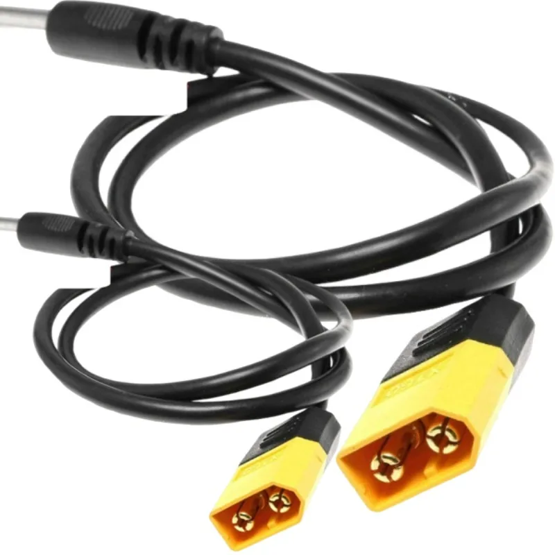 

12 В аккумулятор XT60 в разъем постоянного тока, кабель для зарядки, быстроразъемный разъединительный кабель питания постоянного тока для автомобильного светодиодного адаптера питания