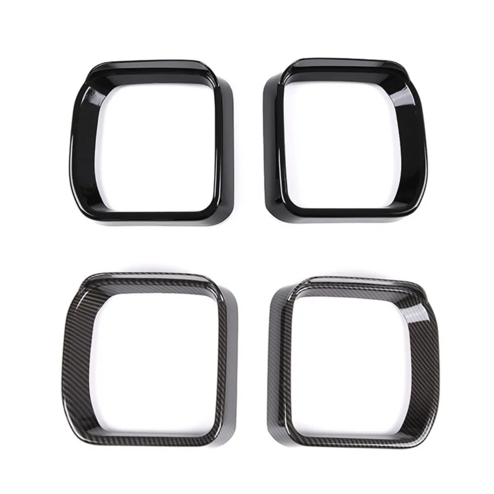 

Car Mirror Rain Eyebrow Frame For Land Rover Defender 90 110 2020-2022 Decorative Sticker ABS Exterior Car Accessories