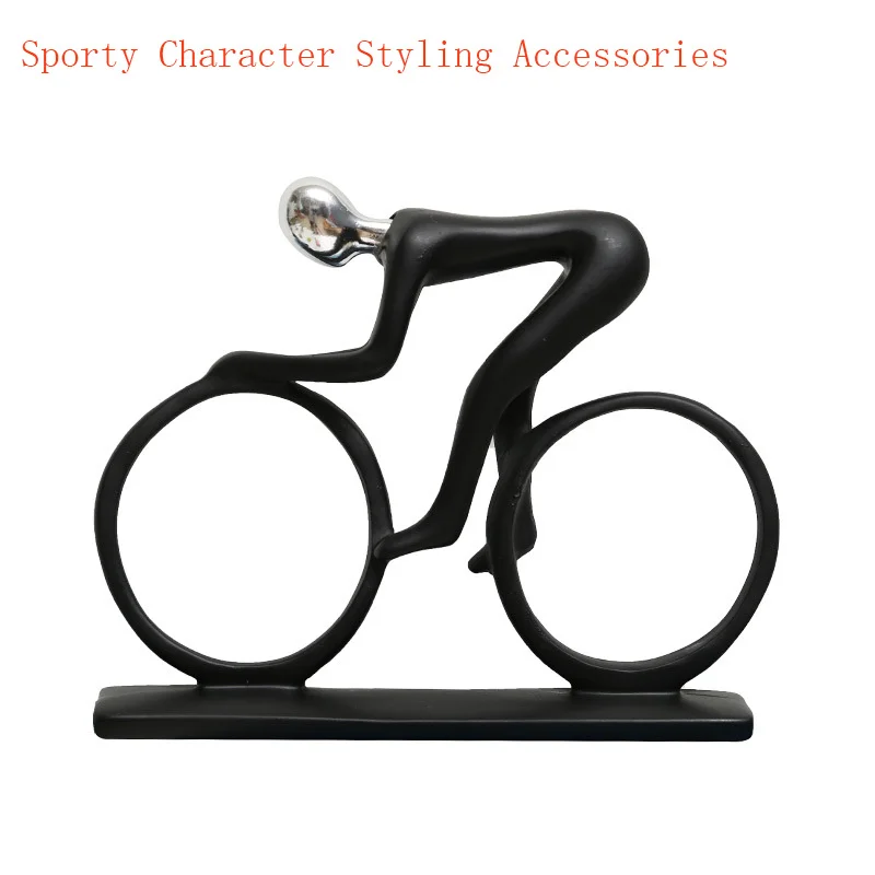 

Sporty Character Shaped Resin Ornaments for Home Living Room Porch TV Cabinet Wine Cabinet Bookcase Office Desktop Decoration