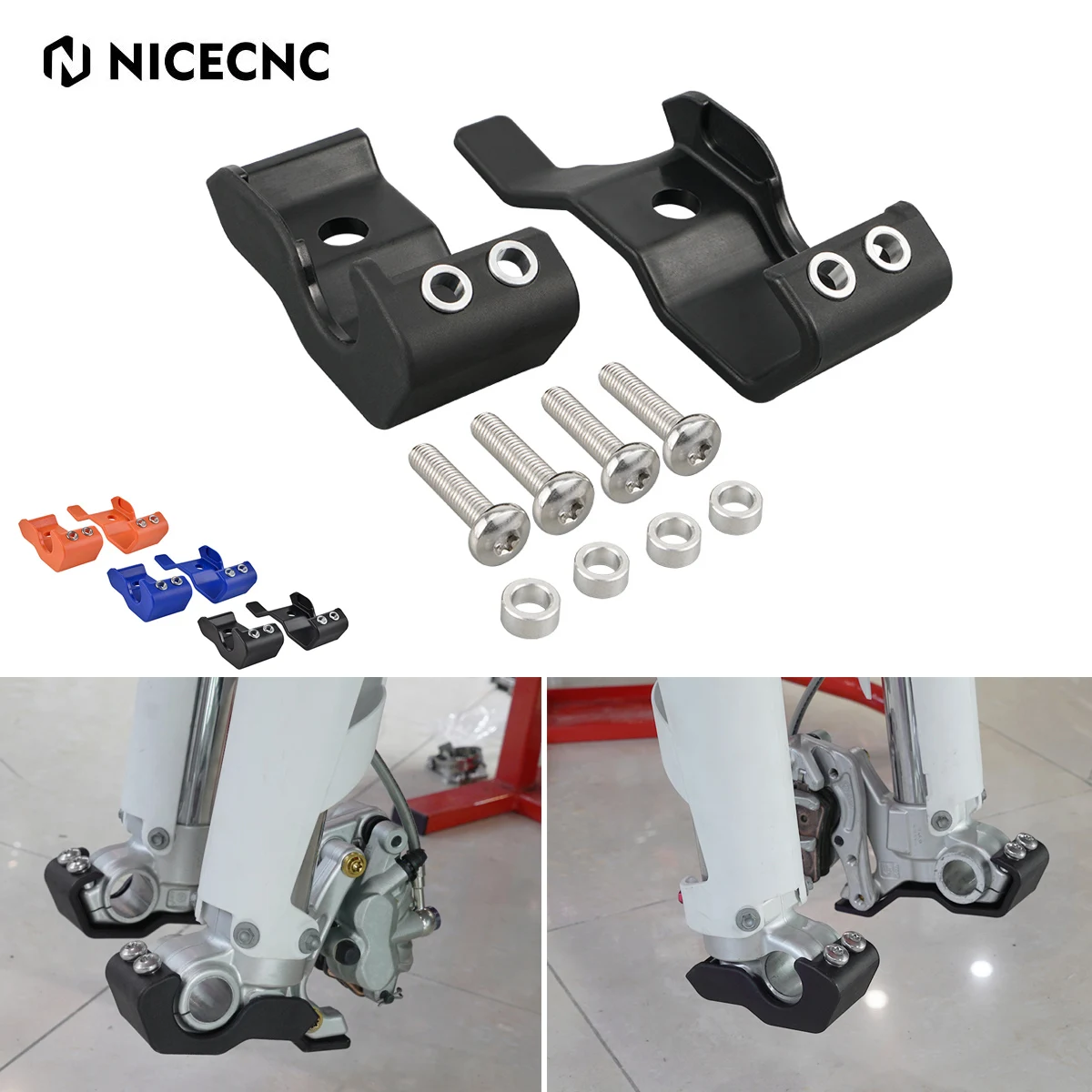 

NICECNC For KTM EXC 300 EXC 250 EXCF 350 EXC 450 XCW 300 XCFW 2003-2015 SX 125 SXF 250 SXF 450 XC XCF 2003-2014 Fork Shoes Guard