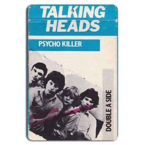 Psycho Killer Vibes: Rock On with Iconic Sound-Aluminum