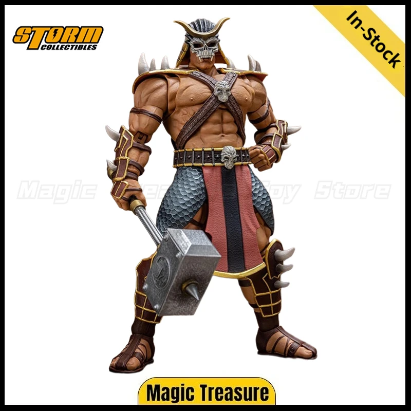 【En stock】Storm Collectibles Mortal Kombat SHAO KAHN FIGURA DE ACCIÓN 1/12 Figura de acción