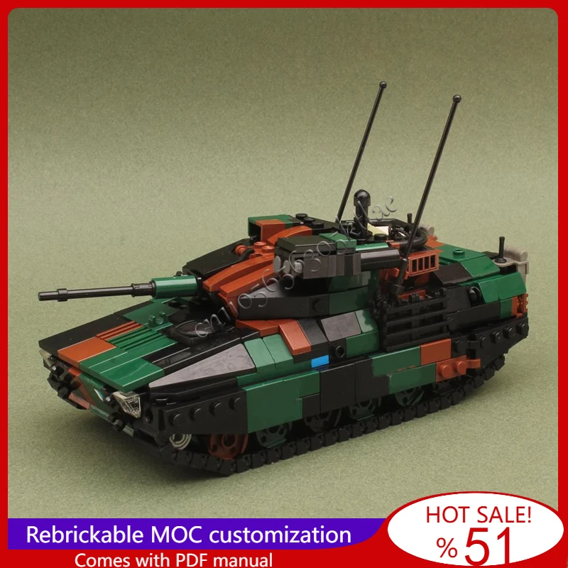

667Pcs Modern Infantry Fighting Vehicle IFV Model MOC Building Blocks Bricks Creative Assembly Toys Set Children Christmas Gifts