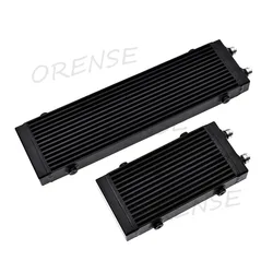 Universal Medium Bar and Plate Dual Pass Oil Cooler Core:14