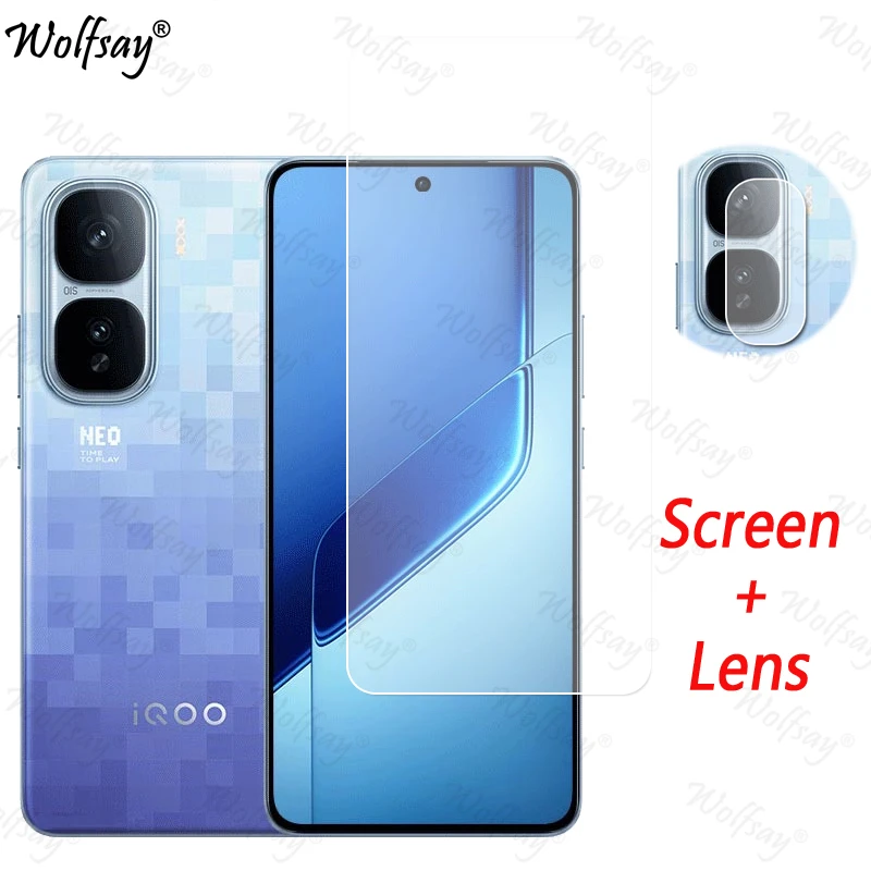 Пленка для объектива для Vivo iQOO Neo10 Pro Plus Защитная пленка для экрана Закаленное стекло iQOO Neo10 Pro + Стекло для Vivo iQOO Neo 10 Pro Plus Glass