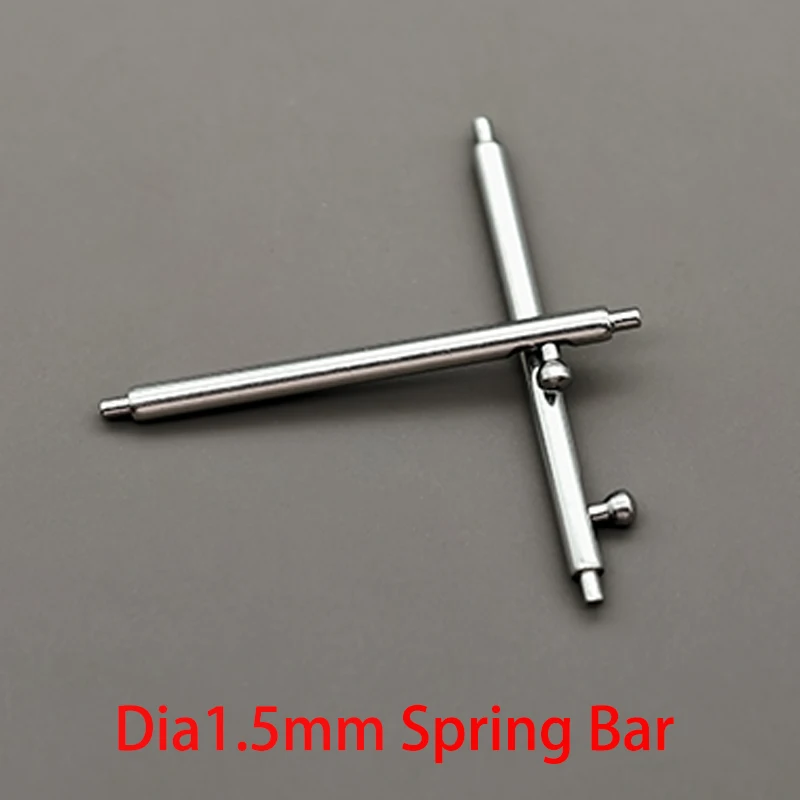 10PCS Quick Release Spring Bar Dia 1.5mm/1.8mm Watch Band Link Pins Fit Width 12mm-26mm Smart Watch Strap Spring Bar Link Pins