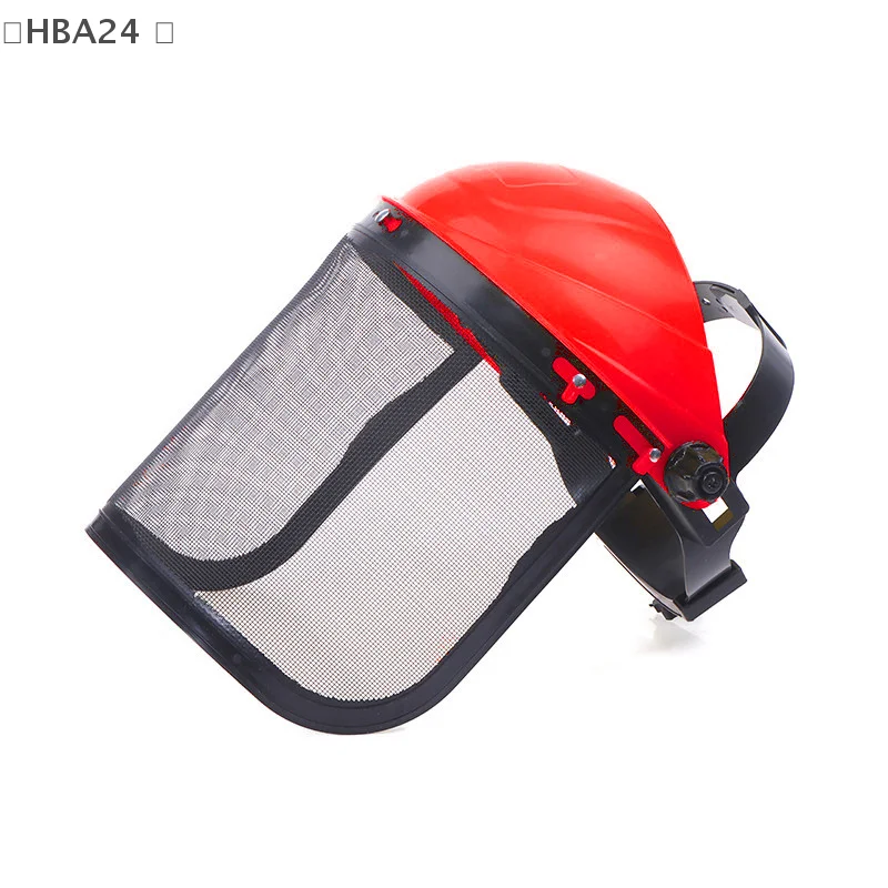

1PC Garden Grass Trimmer Safety Helmet Hat With Full Face Mesh Protective Mask For Logging Brush Cutter Forestry Protection