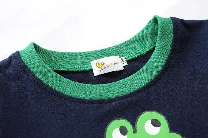 Little Hand Toddler Boys Pajamas 100% Cotton Dinosaur Pattern 2 Piece Pjs Setss Loungewear Sleepwear Breathable for 2-7T Kids