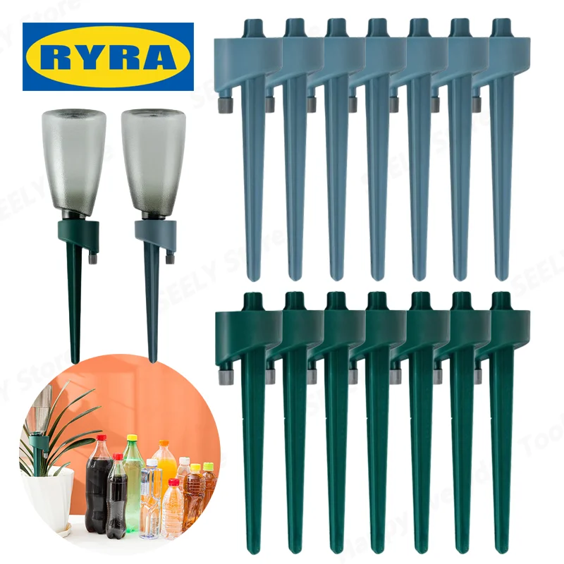 

Auto Drip Irrigation Watering System Dripper Spike Kits Household Plant Flower Potted Watering Garden Tools 48/36/24/12/6pcs