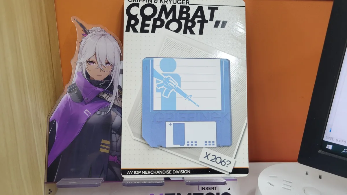 In stock Otaku Groza Nemesis Charolic Colphne Vepley Cheeta Qiongjiu Acrylic desktop stand ornament Girls Frontline 2:Exilium