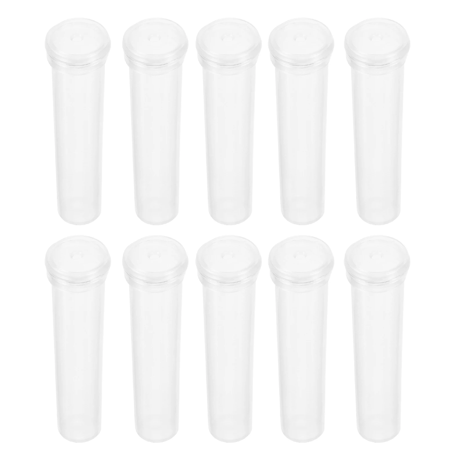 

200 Pcs Fresh Flower Storage Tubes Plastic Water Holder for Freshness Eco Friendly Clear Vials Transport Nutrients