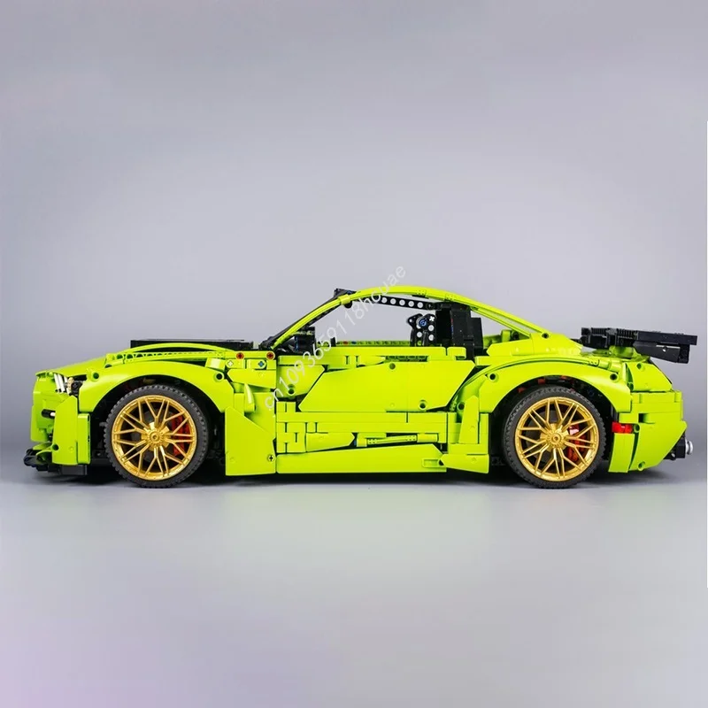 3152 pçs moc forded mustangesd shelby b modelo blocos de construção técnicos brinquedos construção diy presente natal tijolo criativo crianças