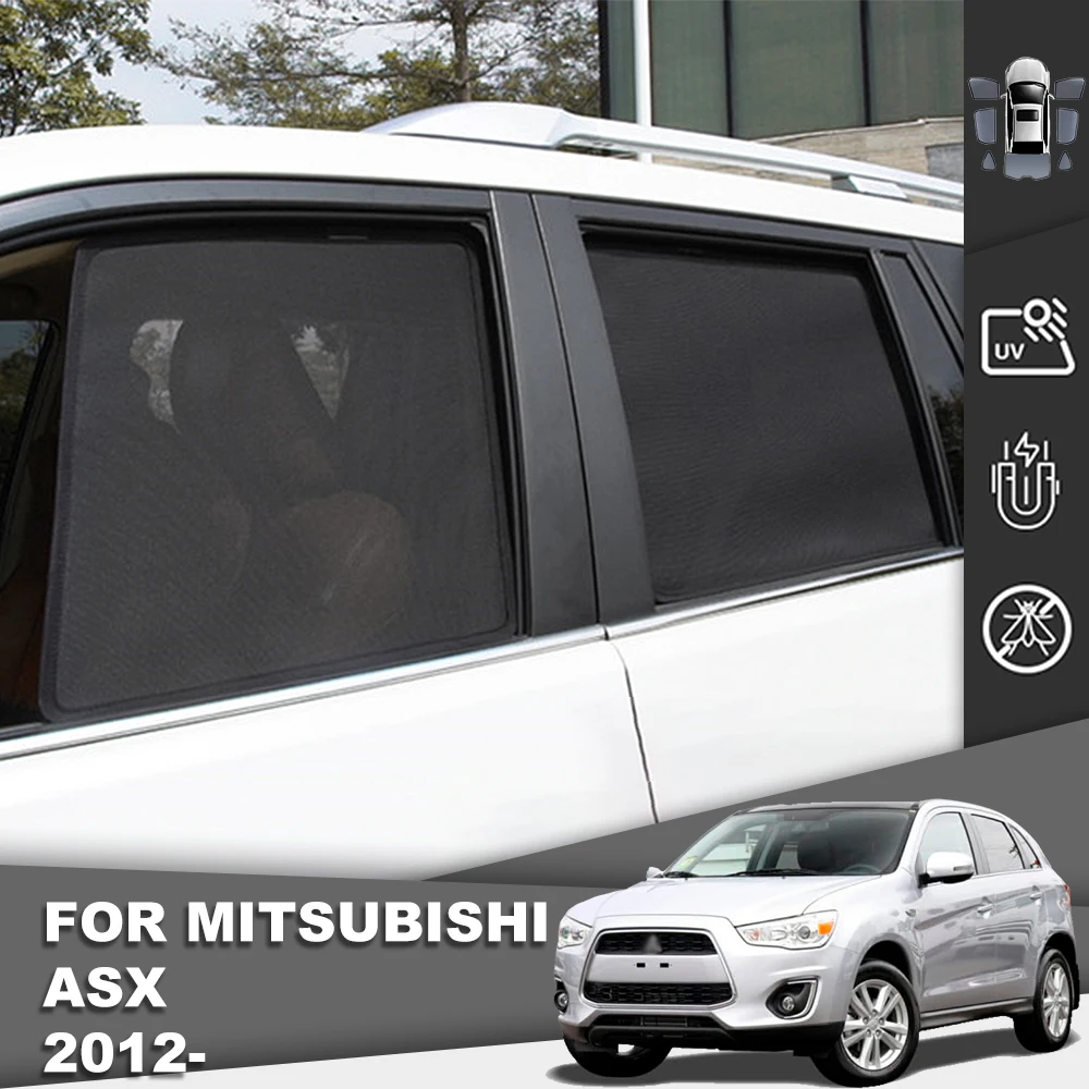 

For Mitsubishi ASX 2011-2020 Outlander Sport Magnetic Car Sunshade Front Windshield Curtain Rear Side Baby Window Sun Shade