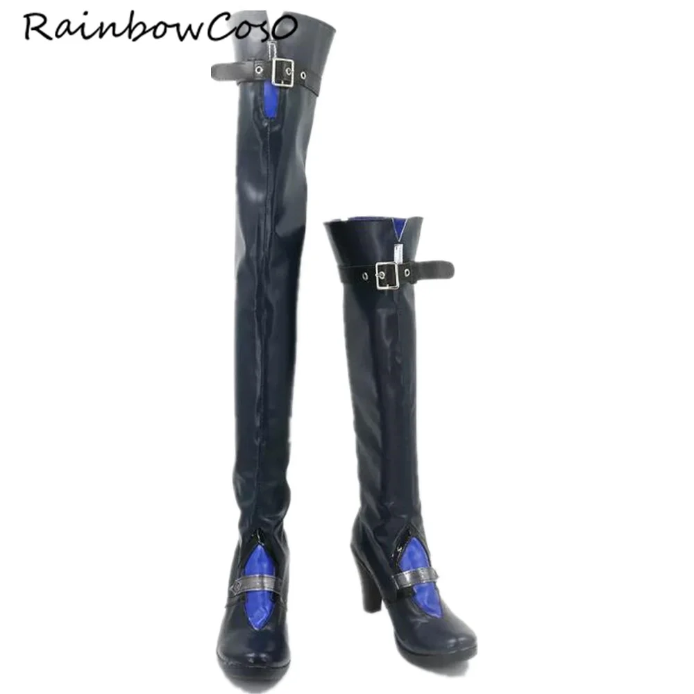 Acheron Honkai Impact Honkai: Star Rail Cosplay Shoes Boots Game Anime Party Halloween Chritmas RainbowCos0 W3907