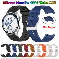 Correa de silicona sin huecos para reloj Oppo X X2, Correa de repuesto para reloj inteligente OnePlus 2 3 2R