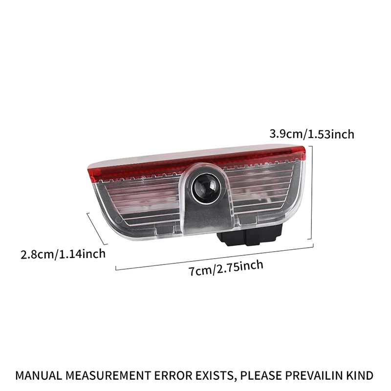 Led Car Door Logo Welcome Light Projector Lamps Accessories For VW GTI Scirocco Polo Golf Passat Tiguan Arteon Touran EOS CC view 6