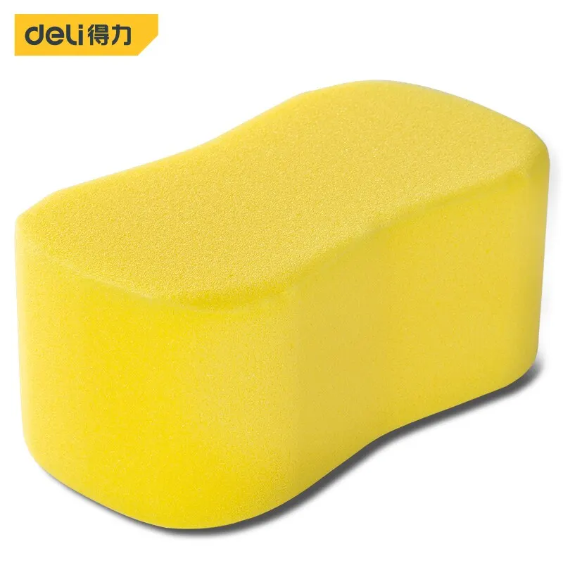 Deli High Density Car Washing Sponges 8 Shaped Sponges Block Car Cleaning Waxing Tools Cleaning Accessories Car Cleaning Supplie