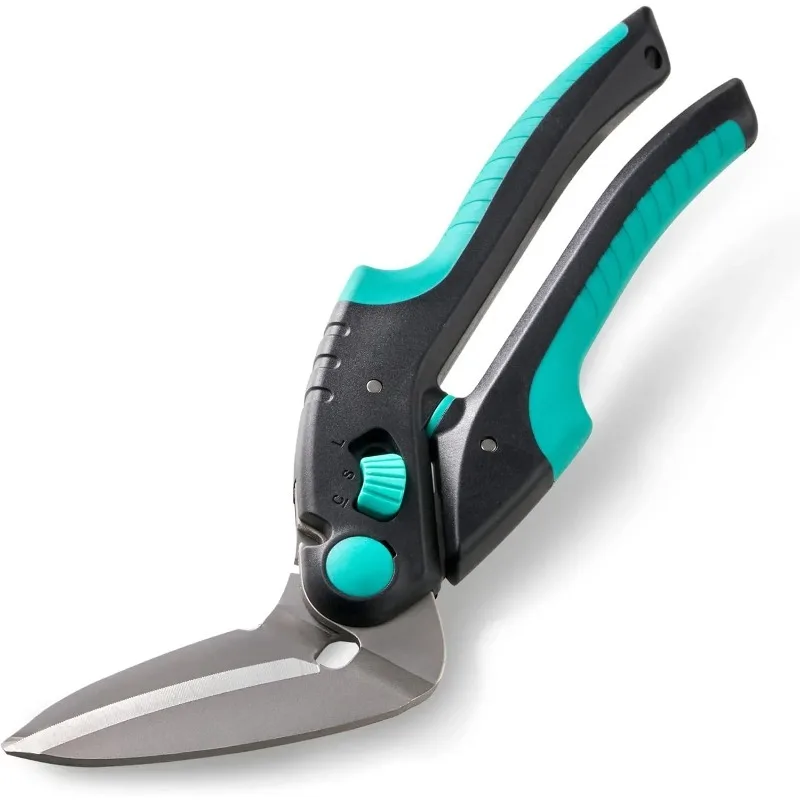 10 inch Heavy Duty Industrial Scissors Multipurpose Gardening Carpet Shears Ergonomic Handle DIY Cutter