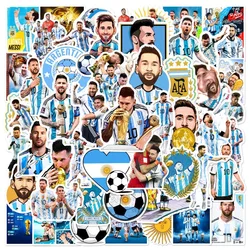 50pcs Football Star Lionel Messi Series Graffiti Stickers Suitable for Helmet Desktop Wall Decoration DIY Sticker Pack Wholesale