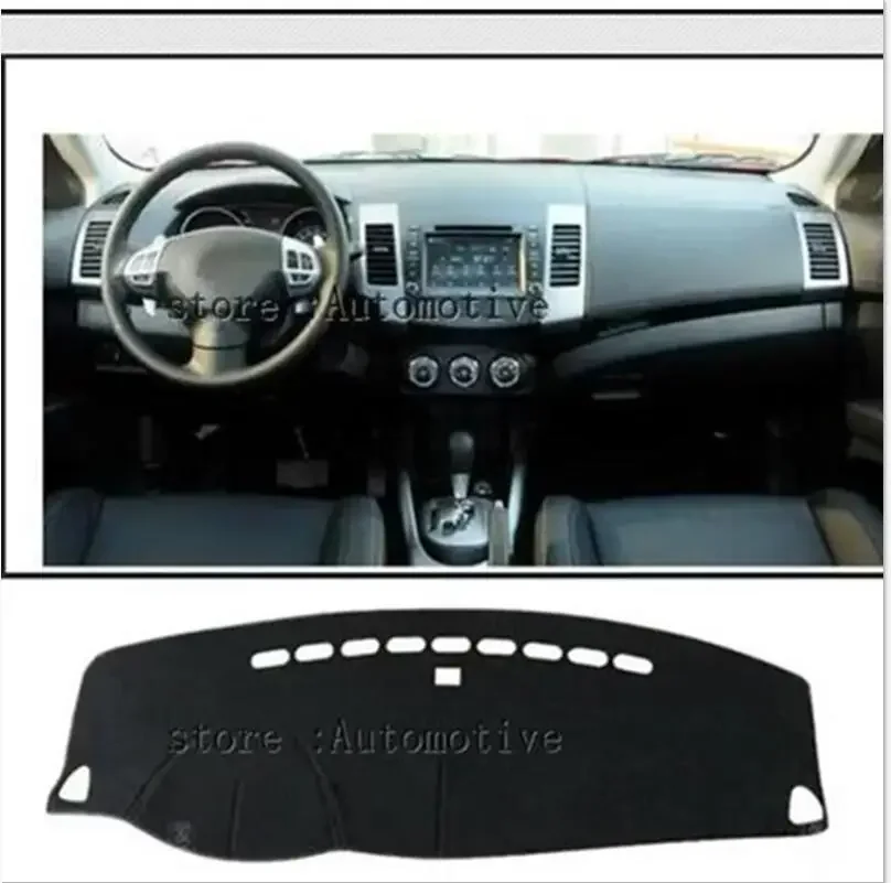 

20062007 2008 2010 2011 2012 For Mitsubishi Outlander Car Dashboard Cover Avoid Light Pad Instrument Platform Dash Board Cover