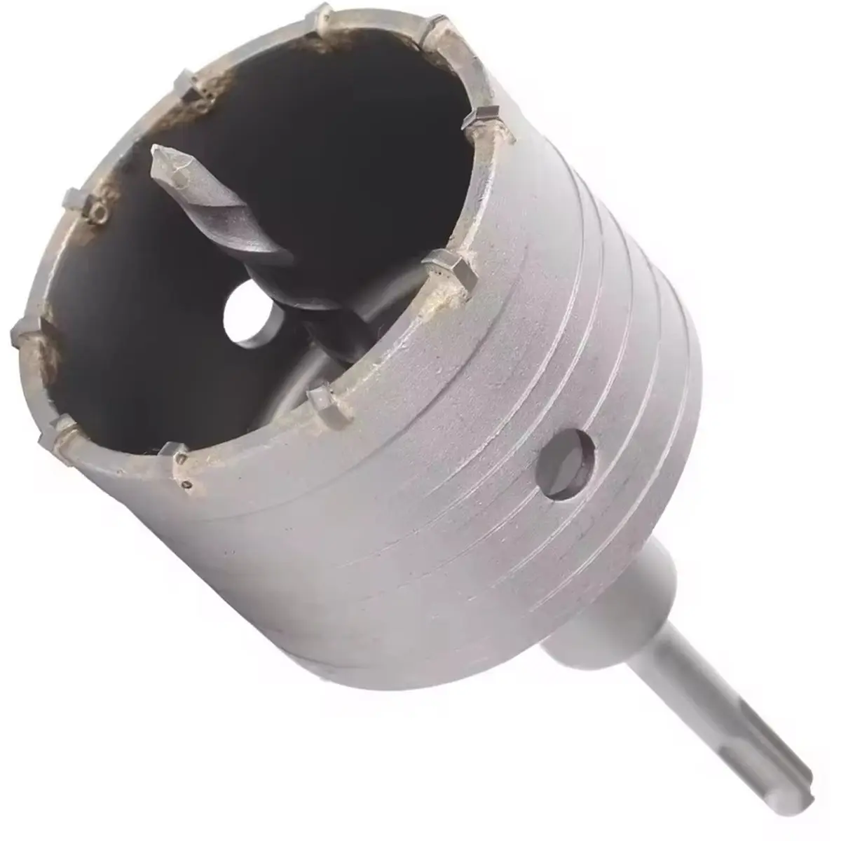 68mm/70mm Drilling Crown for Concrete Wall Hole Saw SDS Hammer Drill Bit with Round Shaft Cement Stone Cutter Tool 68MM