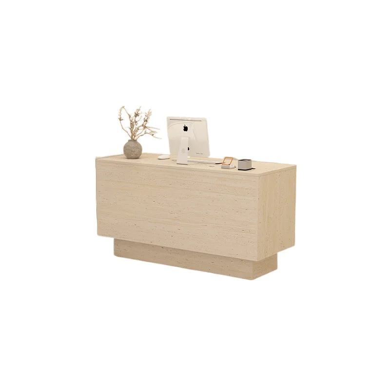 

Checkout page Clothing store Small bar table Hole stone pattern black counter